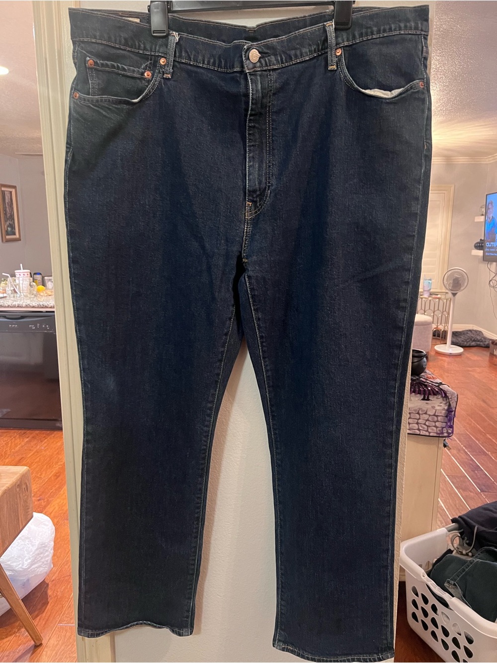 Levi's Dark Indigo Straight Leg Jeans